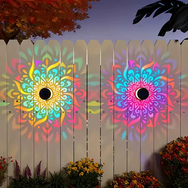 Garden & String Lights Güneş Enerjili Mandala