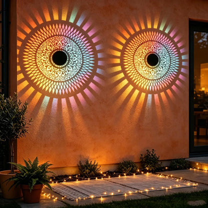 Garden & String Lights Güneş Enerjili Mandala